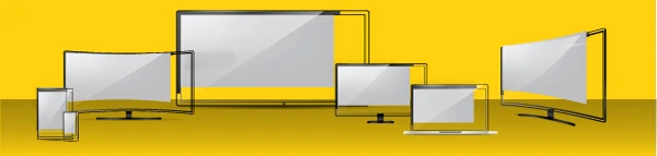 tv and computer equipment